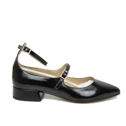 Ballerine Donna a Punta Nere Mary Jane Made in Italy