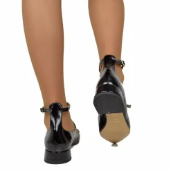 Ballerine Donna a Punta Nere Mary Jane Made in Italy