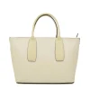 Borsa Donna a Mano con Tracolla Removibile Beige Made in Italy