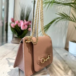 Borsettina Pochette Cipria Mini Tracolla Catena