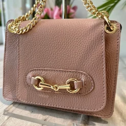 Borsettina Pochette Cipria Mini Tracolla Catena