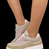Fornarina Bubble Lacci Platform Zeppa UP SAND Rosa Originali stile ann