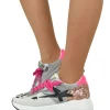Spring/Summer Sneakers in Fuchsia and Ice Leather