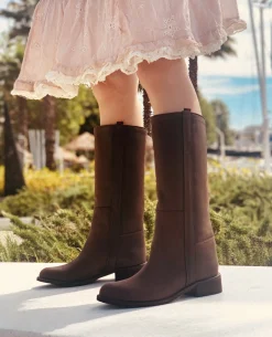 Stivali Western Camperos WildGirl Vintage Visone